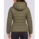 GEOGRAPHICAL NORWAY Atichoko Puffer Hoodie Jacket Khaki