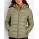 GEOGRAPHICAL NORWAY Atichoko Puffer Hoodie Jacket Olive