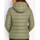 GEOGRAPHICAL NORWAY Atichoko Puffer Hoodie Jacket Olive