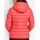 GEOGRAPHICAL NORWAY Atichoko Puffer Hoodie Jacket Red