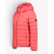 GEOGRAPHICAL NORWAY Atichoko Puffer Hoodie Jacket Red