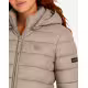 GEOGRAPHICAL NORWAY Atichoko Puffer Hoodie Jacket Taupe