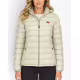 GEOGRAPHICAL NORWAY Atikolor Puffer Hoodie Jacket Sage