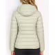 GEOGRAPHICAL NORWAY Atikolor Puffer Hoodie Jacket Sage