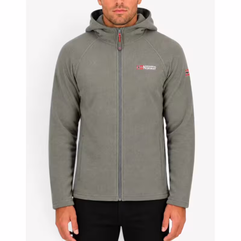 GEOGRAPHICAL NORWAY Tugood Fleece Jacket Dark Grey
