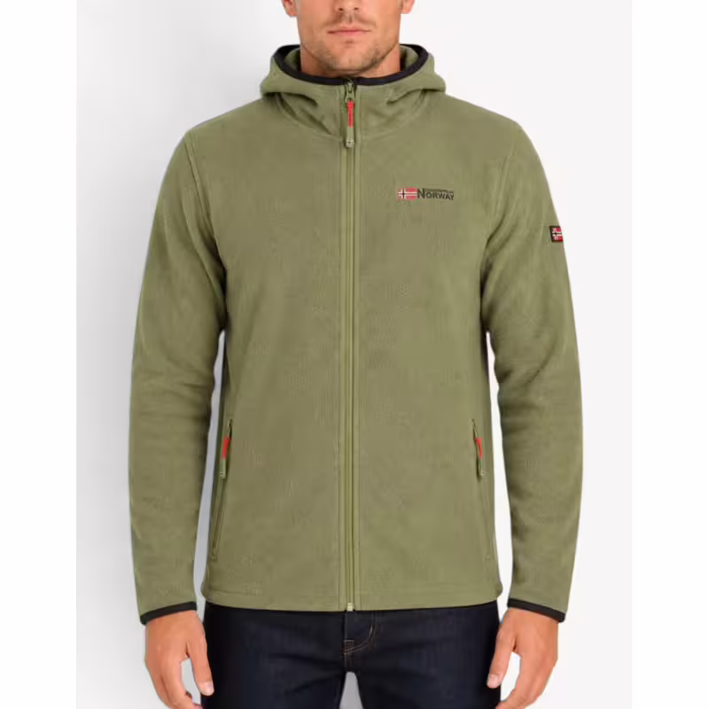 GEOGRAPHICAL NORWAY Unicia Fleece Jacket Khaki