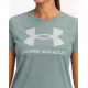 UNDER ARMOUR Logo SS Tee Green