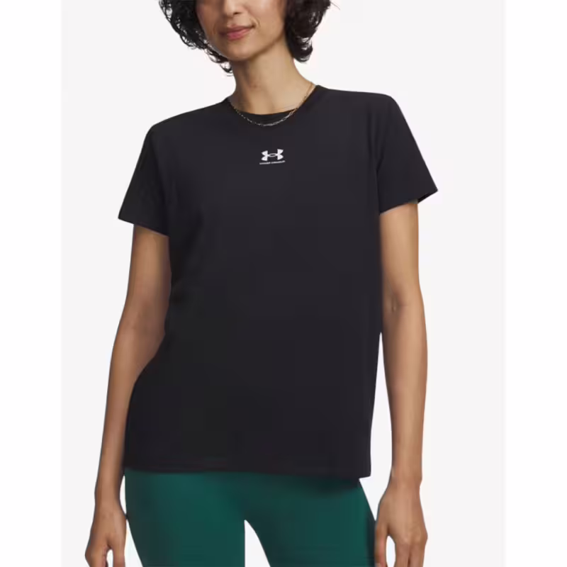 UNDER ARMOUR Rival Core SS Tee Black