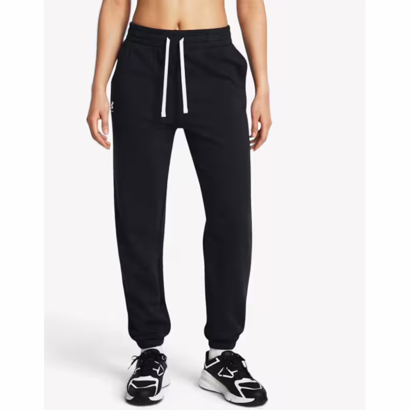 UNDER ARMOUR Rival Terry Joggers Black