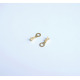 Кабелно ухо метално Ф3mm/1,5mm2