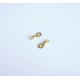 Кабелно ухо голямо метално Ф3mm/1,5mm2