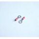 Кабелно ухо с изолация червено Ф6mm/1,5mm2