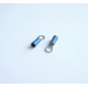 Кабелно ухо с изолация синьо Ф5mm/2,5mm2