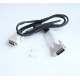 Кабел DVI 25pin(м) 1,5m