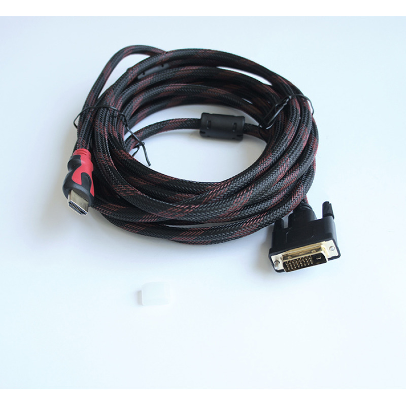 Кабел HDMI(м)/DVI 25pin(м) 5m