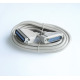 Кабел RS232 25pin(м)/RS232 25pin(ж) 2m
