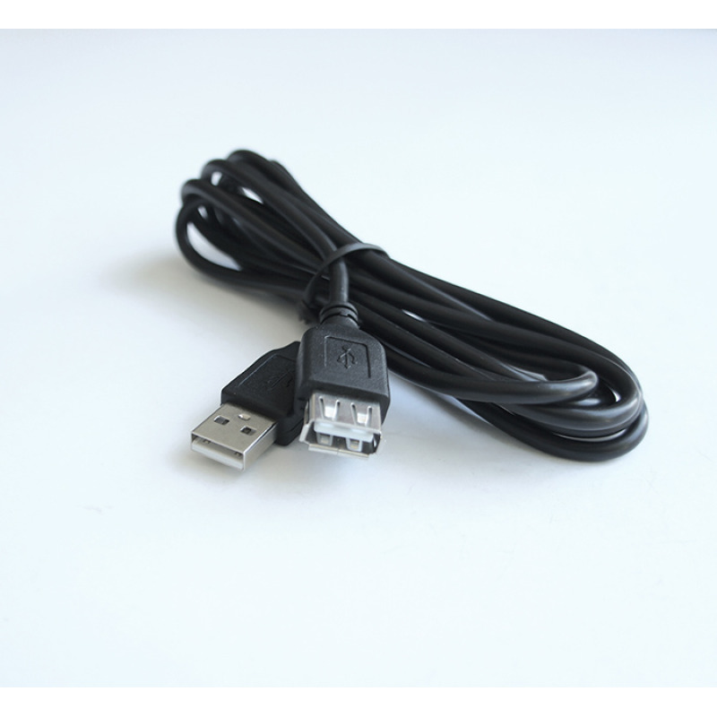Кабел USB-A(м), USB-A(ж), 1,5m