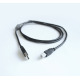Кабел за принтер, скенер, плот, USB-A(м), USB-B(м), 1,5m