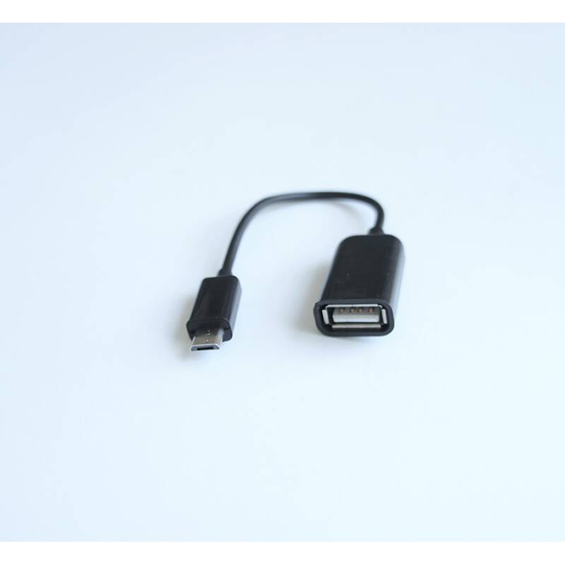 OTG кабел за захранване, USB-А(ж), MICRO USB(м), 0,1m