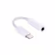 Кабел преходен, съвместим с Apple, iPhone, lightning(м), 3,5mm STEREO JACK(ж), 0,12m