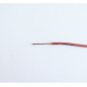 Проводник едножилен червен ПВ А2 1x1mm2