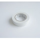 PVC, изолирбанд лента, бяла, 15mm, 10m