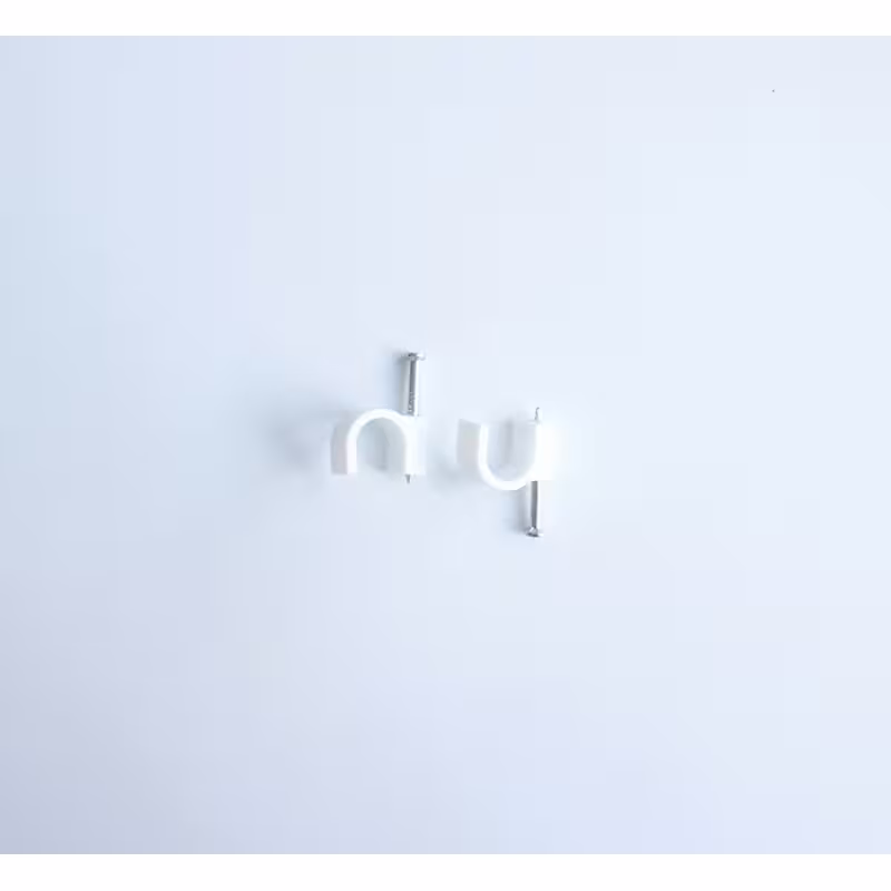 Скоба за кабел Ф10mm с пирон