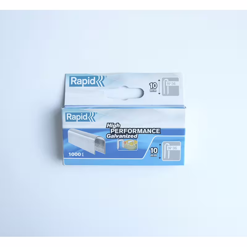 Скоба за такер за кабел 36 RAPID 10x7,7mm 1000бр.