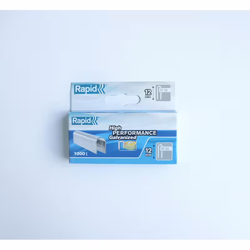 Скоба за такер за кабел 36 RAPID 12x7,7mm 1000бр.