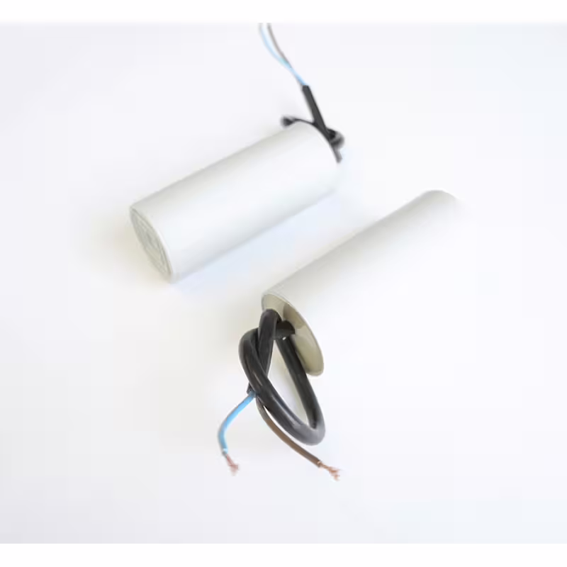 Работен кондензатор MKP, 450VAC, 15uF, кабел, Ф35x70mm