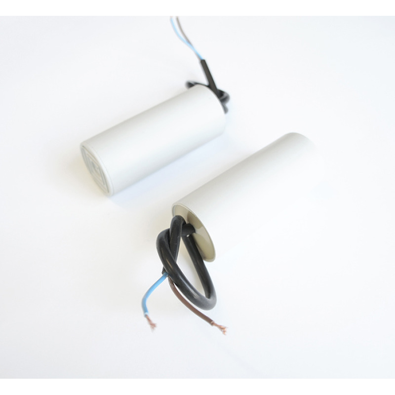 Работен кондензатор CBB60, 450VAC, 5uF, кабел, Ф30x63mm