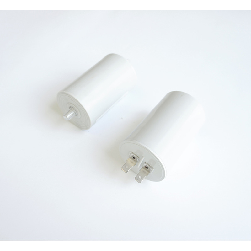 Работен кондензатор CBB60-1B, 450VAC, 30uF, 4 кабeлни обувки, Ф40x95mm