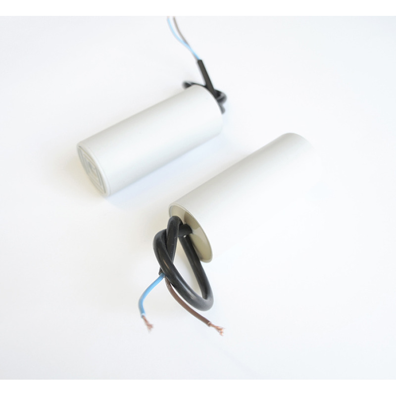 Работен кондензатор CBB60, 450VAC, 35uF, кабел, Ф45x90mm