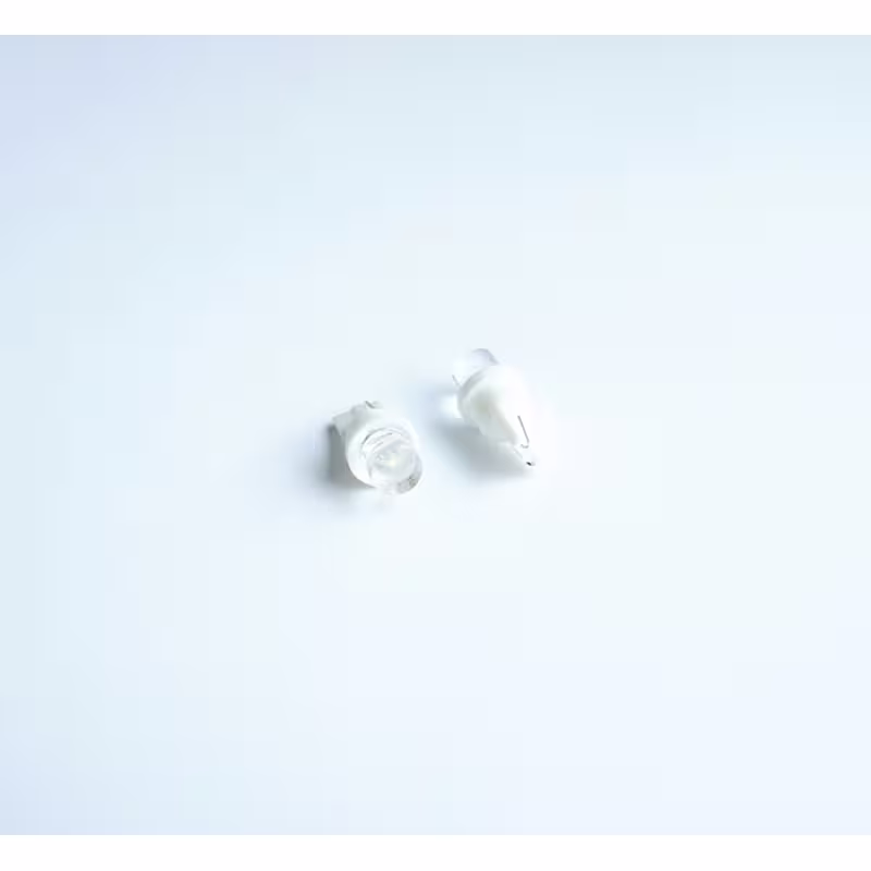 Автомобилна лампа за габарити LED бяла с цокъл 9,5d 12V 20mA