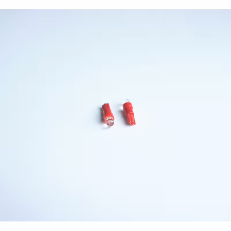 Автомобилна лампа LED червена с цокъл 4,6d 12V