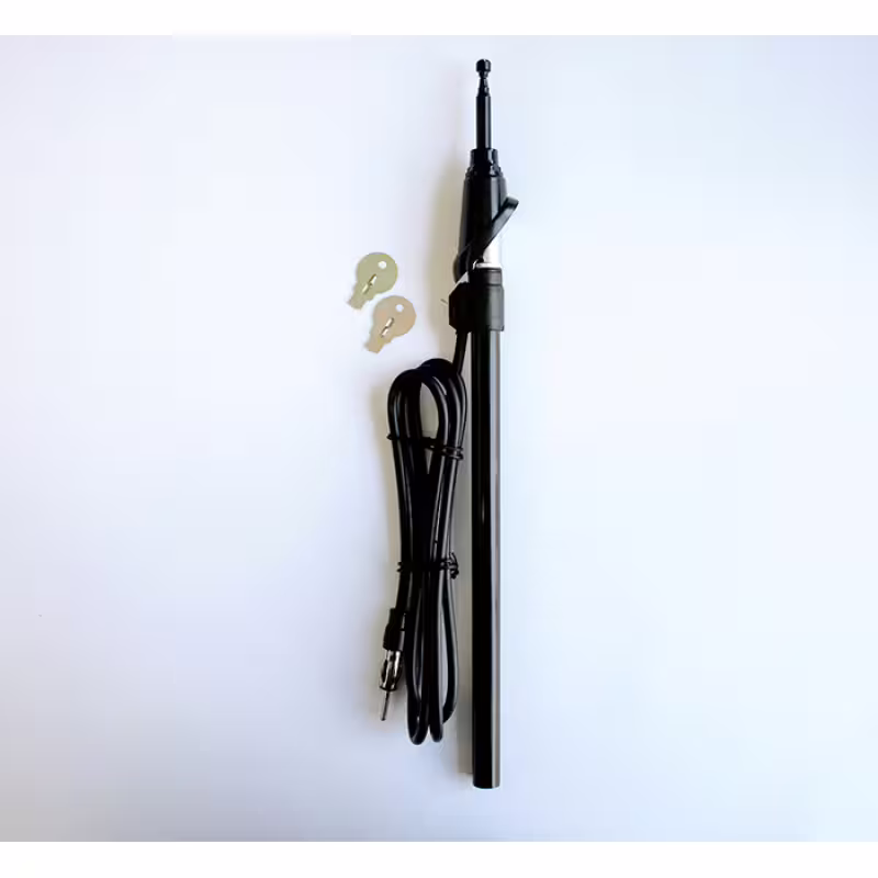 Автомобилна антена KSD06B телескопична AM/FM външна за монтаж на калник 0,9m