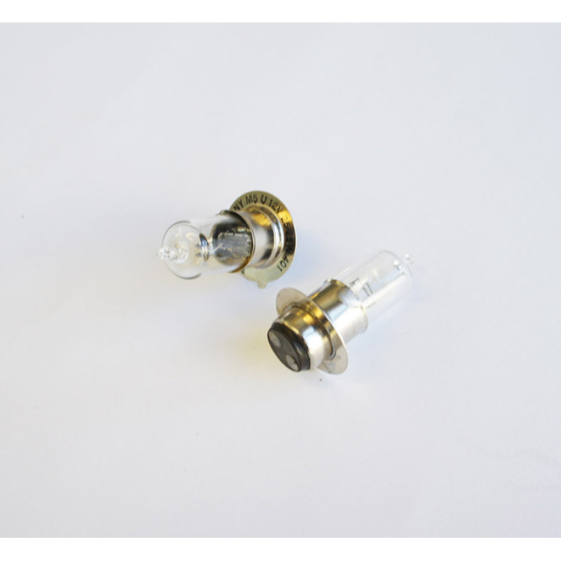 Лампа за мотор 2 светлини цокъл M5,P15D-1 12V 25W/25W