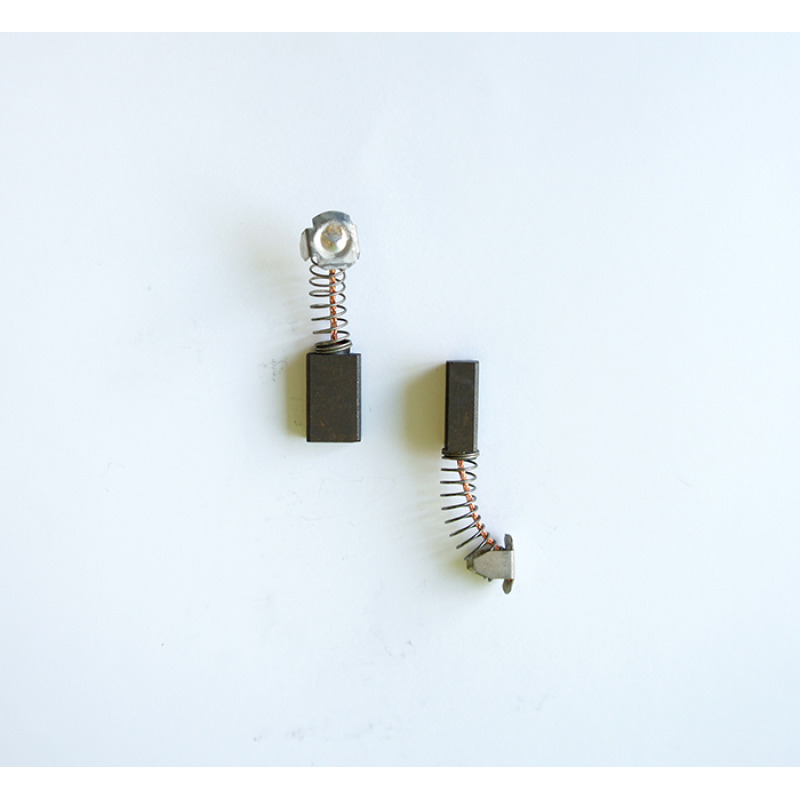 Въглено-графитна четка, пружина, накрайник профил, 6x10x25mm