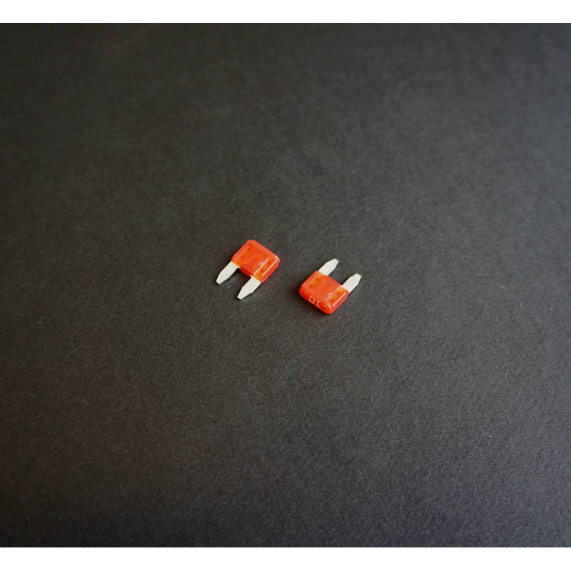 Автомобилен предпазител мини червен 10x16mm 10A