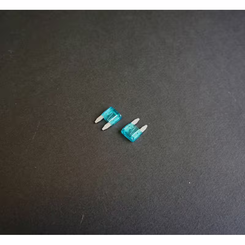 Автомобилен предпазител мини син 10x16mm 15A