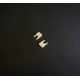 Автомобилен предпазител мини бял 10x16mm 25A