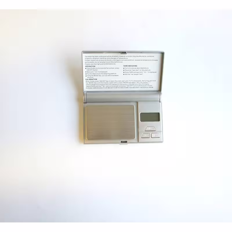 Кантар везна бижутерски с подсветка и капак електронен до 500g