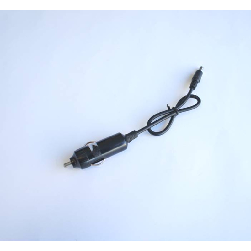 Кабел за автомобил, автомобилна букса за запалка(м), букса 5,5x2,5/2,1mm(ж), 12VDC, 24VDC, 1,5m