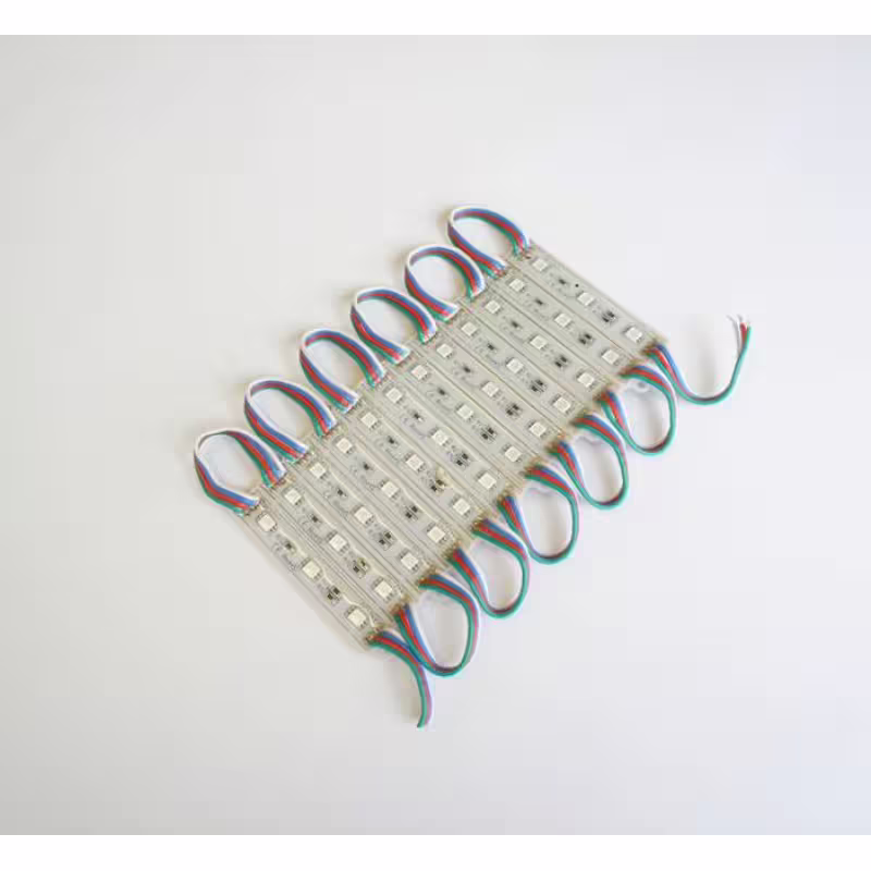 Светодиодна лайсна RGB с 3 диода самозалепваща 12V 1W