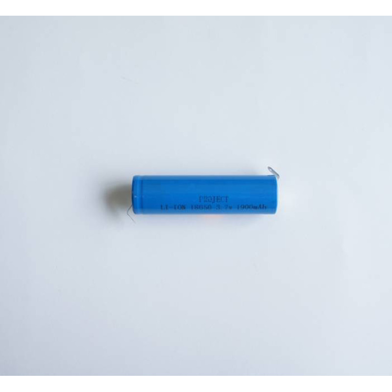 Акумулаторна батерия с пластини 3,7V 2200mAh 18650 Li-ion