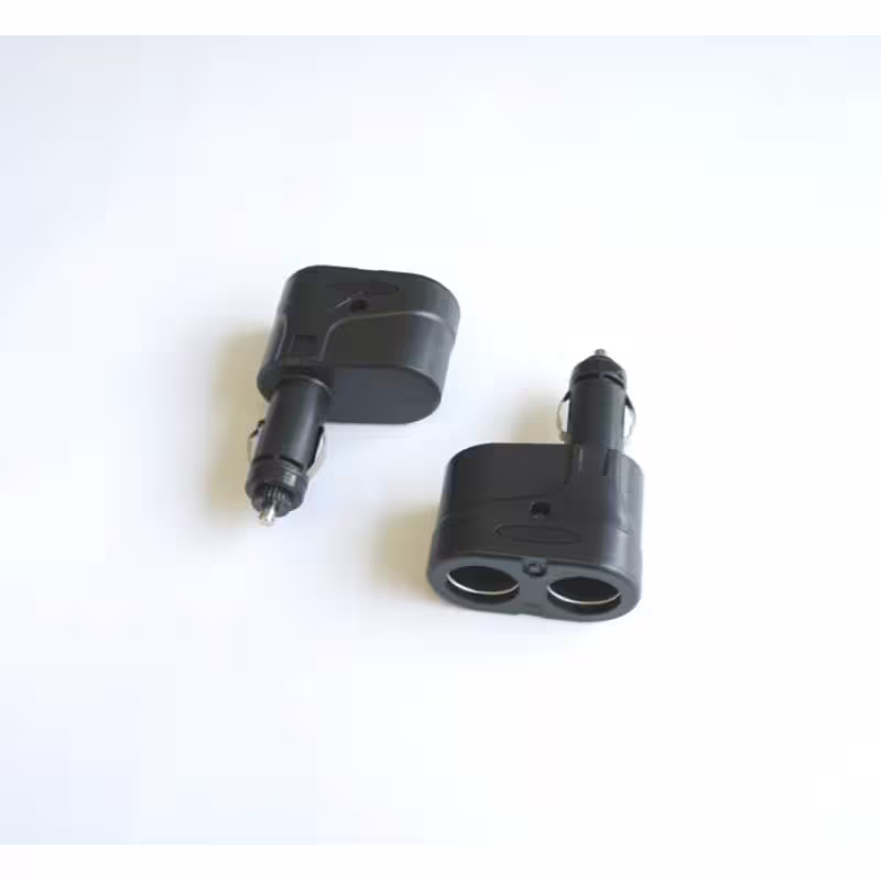 Автомобилен разклонител, за устройства, 2 гнезда за запалка(ж)