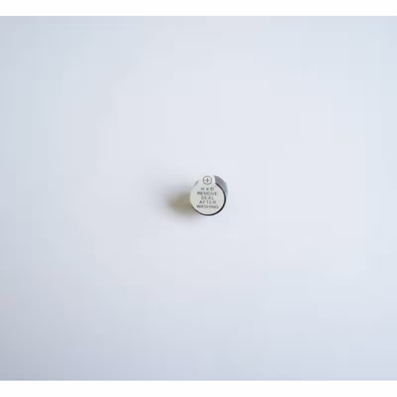 Пиезо зумер за платка, генератор, еднотоналнен, 3VDC, 16VDC, Ф12mm