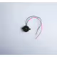Пиезо зумер с генератор еднотоналнен 3V/24V Ф24mm
