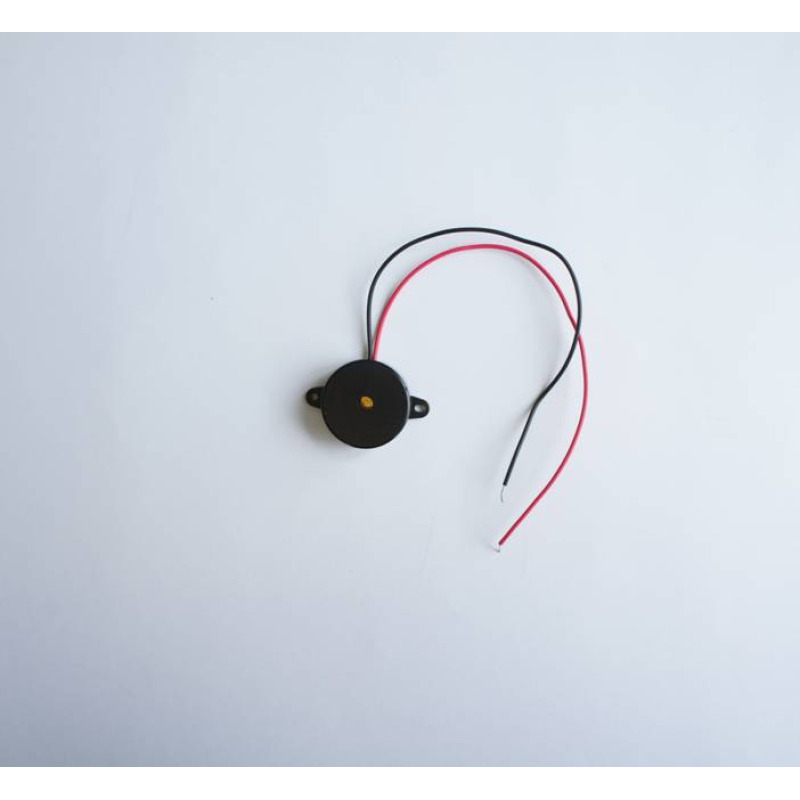 Пиезо зумер с генератор еднотоналнен 3V/24V Ф24mm