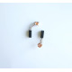 Въглено-графитна четка с пружина и накрайник профил 5x8x11mm